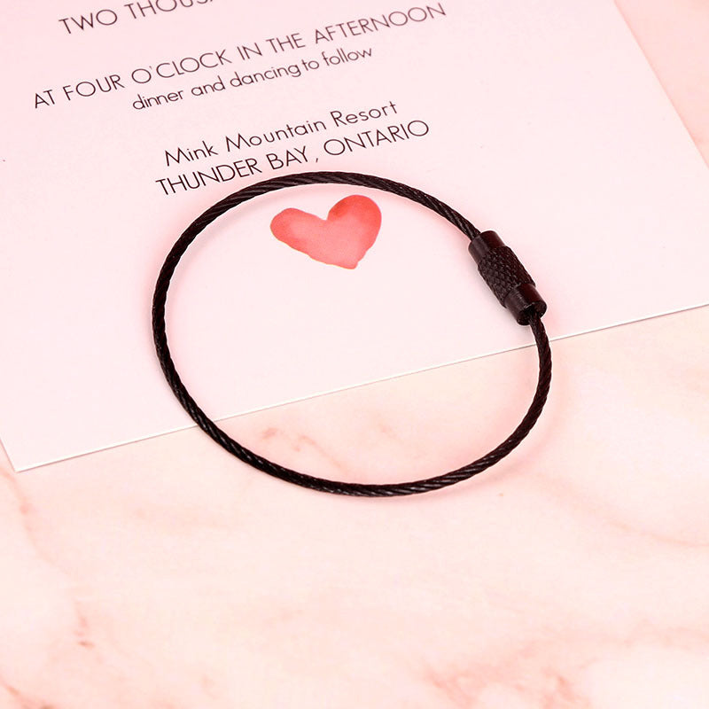 Wholesale Metal DIY Color Spray Painted Wire Ring Diameter 5cm Keychain Accessories